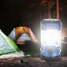 Load image into Gallery viewer, 12LED Outdoor Camping Hand Light Portable Dry Battery 3 Adjustment Atmosphere Camping Light With Compass Super Bright Home Emergency Lamp Long Life