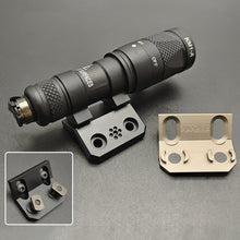 Load image into Gallery viewer, M300/M600 Tactical Flashlight LED Light Side Replacement Install Cherry Blossom Base MLOK Rail CNC Metal Base Flashlight Stand