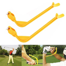 Load image into Gallery viewer, 1PC Golf Action Correction Swing Position Arm Angle Fixator Daily Practice Aids Golf Accessories