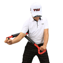 Load image into Gallery viewer, Multi-Functional Golf Rotary Swing Trainer Beginners Posture Assistance Orthotics Golf Indoor Practice Tool