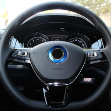 Load image into Gallery viewer, Car Interior Steering Wheel Emblem Decorative Circle Ring Styling Case For Volkswagen VW Golf 4 5 Polo Jetta Mk6 Accessories Covers