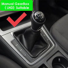 Load image into Gallery viewer, Car Gear Shift Knob Lever Gear Stick Frame Bracket Circle Shift Knob Chrome For VW Manual Golf 7 7.5 Golf R Left Driver Hand 5GG713203A