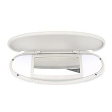 Load image into Gallery viewer, Car Interior Sun Visor Sunshade Panel Housing Vanity Mirror Cover Black For MINI Cooper S One D JCW R55 R56 R57 R59 R60 Accessories