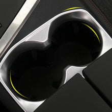Load image into Gallery viewer, Car Interior Cup Holder Matte Chrome Framing Trim Stickers For Peugeot 4008 5008 3008 GT 2017 2018 Accessories Styling