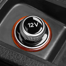 Load image into Gallery viewer, 12V Car Cigarette Lighter Cover Chrome Plated Cigarette Lighter Plug for A4 A5 A6L Q5 8W0919311 8WD919311 4H0919311 4L0919311 40GF