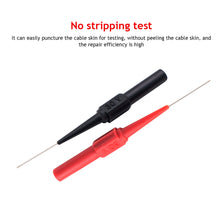 Load image into Gallery viewer, 30V Car Tip Test Probes Diagnostic Tools Auto Multimeter Test Leads Mechanical Tools Extention Back Piercing Needle Tip Probes Tools