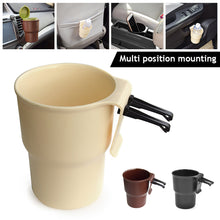 Load image into Gallery viewer, Multifunctional Car Water Cup Holder Beverage Holder Trash Can Mobile Phone Holder Air Outlet Chair Back Door Armrest Storage Box