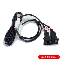 Load image into Gallery viewer, Quick Car Charger Socket USB QC3.0 PD Charge Cigarette Lighter Interface Adapter Button For VW Golf 6 Jetta 5 MK5 Scirocco 06-14