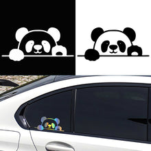 Load image into Gallery viewer, ATV Creative Peeking Panda Car Stickers Decal Vinyl Cute Occlusion Scratch Refrigerator Air Conditioner Reflective Sticker Car Accessories