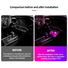 Load image into Gallery viewer, Car Interior USB Ambient Atmosphere Light LED Decorative Signal Lights Auto Reading Lamp Decorations