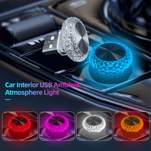 Load image into Gallery viewer, Car Interior USB Ambient Atmosphere Light LED Decorative Signal Lights Auto Reading Lamp Decorations