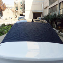 Load image into Gallery viewer, Car Front Rear Windshield Sunshade Snap Cover Sunshade Snowproof Automobile Sunshade Cover for Cars Minivans and SUVs Waterproof