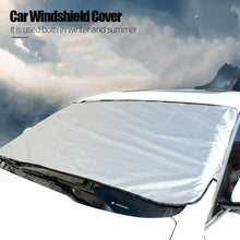 Load image into Gallery viewer, 200cmx 70cm Car Exterior Windshield Protector Prevent Snow Ice Sun Shade Dust Frost Freezing Snow Windshield Cover for Car Front and Rear Windshield