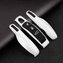Load image into Gallery viewer, 4Pcs/Set Car Smart Remote Key Case Fob Covers Set Shell for Porsche Cayman Cayenne 911 970 981 991 Panamera Spyder Carrera Macan Boxster