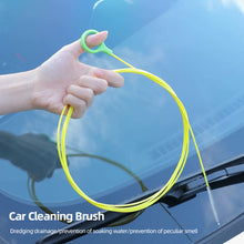 Load image into Gallery viewer, 230cm/90.55inch Car Drain Dredge Cleaning Scrub Brush Auto Sunroof Long Hoses Detailing Cleaning Tool Spiral Cleaning Brush