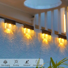 Load image into Gallery viewer, Solar Deck Lights Outdoor LED Garden Step Lighting IP65 Waterproof Stairs Patio Pathway Yard Fence Wall Lamp Christmas Decoration Bubble Lamp