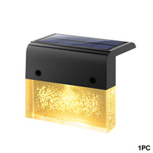 Load image into Gallery viewer, Solar Deck Lights Outdoor LED Garden Step Lighting IP65 Waterproof Stairs Patio Pathway Yard Fence Wall Lamp Christmas Decoration Bubble Lamp