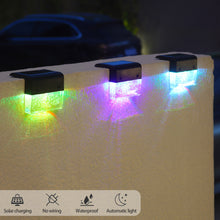 Load image into Gallery viewer, Solar Deck Lights Outdoor LED Garden Step Lighting IP65 Waterproof Stairs Patio Pathway Yard Fence Wall Lamp Christmas Decoration Bubble Lamp