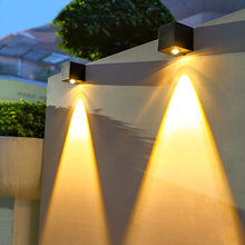 Load image into Gallery viewer, Solar Spot Light Outdoor Wall Lamp Solar LED Light Waterproof Garden Courtyard Fence Decoration Lamp Solar Decor Lighting