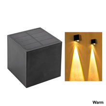 Load image into Gallery viewer, Solar Spot Light Outdoor Wall Lamp Solar LED Light Waterproof Garden Courtyard Fence Decoration Lamp Solar Decor Lighting