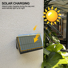Load image into Gallery viewer, Super Bright Solar Wall Spot Light Outdoor Garden Decoration Wall Lamp High Brightness Up And Down Luminous Lighting Outdoor Solar LED Lamp