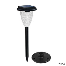 Load image into Gallery viewer, Solar Lawn Spike Lamp Outdoor Garden Pathway Lamp with Base Solar Waterproof Landscape Path Yard Backyard Patio Decorative Lamp