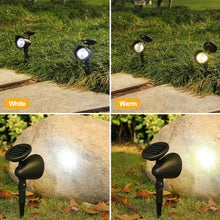 Load image into Gallery viewer, Solar Lawn Lamp Spotlights Outdoor Waterproof 4LED Landscape Light Garden Yard Decor Solar Powered Lights