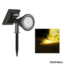 Load image into Gallery viewer, 7/18 LED Solar Lawn Lights Outdoor Landscape Spotlights IP65 Waterproof Upgraded Solar Powered Wall Lamp Villa Garden Decorative Lamp