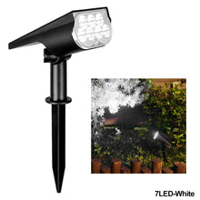 Load image into Gallery viewer, 2/7 LED Solar Lawn Lights Outdoor Landscape Spotlights Waterproof Solar Powered Wall Lamp Villa Garden Decorative Lamp