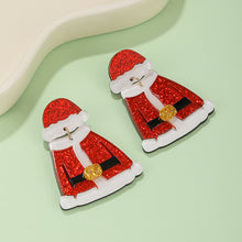Load image into Gallery viewer, Christmas Acrylic Elk Ear Stud Jewelry Women Child Christmas Fashion New Year Gift Xmas Earrings Ins Jewelry