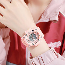 Load image into Gallery viewer, Fashion Outdoor Electronic Watch Children's Student Cool Sports Glow Week Time Multi-function Sports Watch