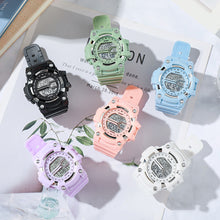 Load image into Gallery viewer, Fashion Outdoor Electronic Watch Children's Student Cool Sports Glow Week Time Multi-function Sports Watch
