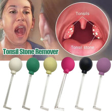 Load image into Gallery viewer, Tonsil Stone Remover Tool Manual Style Remover Mouth Cleaning Care Tool Ear Wax Tonsil Stone Suction Ball Manual Style Cleaner