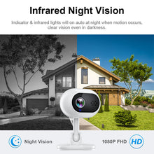 Load image into Gallery viewer, A4 1080P Smart Mini Wifi IP Camera Indoor Wireless Security Home CCTV Surveillance Cam With Auto Tracking on iWFCam App