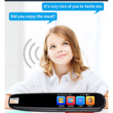 Load image into Gallery viewer, Language Translation Scan Reading Pen Offline Translation Pen Dictionary Pen Student Scanning Pen Intelligent Point Reading Pen