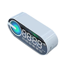 Load image into Gallery viewer, Quiet Wireless Bluetooth Speaker Alarm Clock RGB TWS USB LED Mirror Digital Clock FM Large Display Living Room Office Decoration