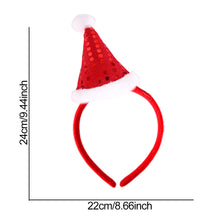 Load image into Gallery viewer, Christmas Headband Elk Santa Claus Snowman Christmas Tree Hair Band Kids Girls Hair Accessories Xmas New Year Decor Decorations For Home
