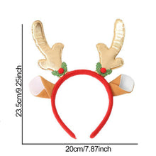Load image into Gallery viewer, Christmas Headband Elk Santa Claus Snowman Christmas Tree Hair Band Kids Girls Hair Accessories Xmas New Year Decor Decorations For Home
