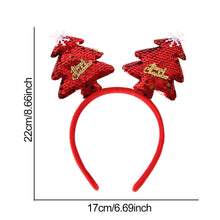 Load image into Gallery viewer, Christmas Headband Elk Santa Claus Snowman Christmas Tree Hair Band Kids Girls Hair Accessories Xmas New Year Decor Decorations For Home