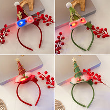 Load image into Gallery viewer, Christmas Headband Elk Santa Claus Snowman Christmas Tree Hair Band Kids Girls Hair Accessories Xmas New Year Decor Decorations For Home