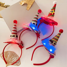 Load image into Gallery viewer, Christmas Headband Elk Santa Claus Snowman Christmas Tree Hair Band Kids Girls Hair Accessories Xmas New Year Decor Decorations For Home