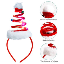 Load image into Gallery viewer, Christmas Headband Elk Santa Claus Snowman Christmas Tree Hair Band Kids Girls Hair Accessories Xmas New Year Decor Decorations For Home