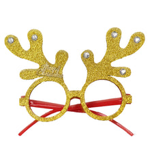 Load image into Gallery viewer, Christmas Glasses Glitter Decorative Glasses Kid Xmax Party Costume Eyeglasses Photo Props Christmas Decoration 2023 Navidad Gift