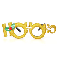 Load image into Gallery viewer, Christmas Glasses Glitter Decorative Glasses Kid Xmax Party Costume Eyeglasses Photo Props Christmas Decoration 2023 Navidad Gift