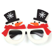 Load image into Gallery viewer, Christmas Glasses Glitter Decorative Glasses Kid Xmax Party Costume Eyeglasses Photo Props Christmas Decoration 2023 Navidad Gift