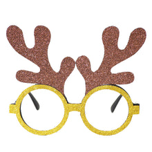 Load image into Gallery viewer, Christmas Glasses Glitter Decorative Glasses Kid Xmax Party Costume Eyeglasses Photo Props Christmas Decoration 2023 Navidad Gift