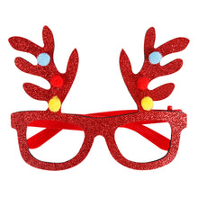 Load image into Gallery viewer, Christmas Glasses Glitter Decorative Glasses Kid Xmax Party Costume Eyeglasses Photo Props Christmas Decoration 2023 Navidad Gift