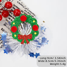 Load image into Gallery viewer, Christmas Girls Mesh Hair Clip Cute Antler Snowman Hairpin Kids Barrette Side Clip Headwear Hair Accessories Xmas Party Decoration