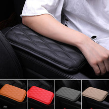 Load image into Gallery viewer, Car Interior Center Armrest Mat Auto Armrests Storage Box Leather Mats Dust-proof Cushion Cover Armrest Protector Pad