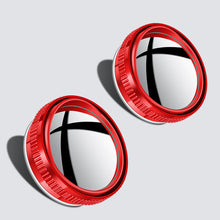 Load image into Gallery viewer, 2Pcs Car 360° Rotating Blind Spot Rear View Mirror Wide Angle Adjustable Round Mirror Suction Cup Convex Mirror